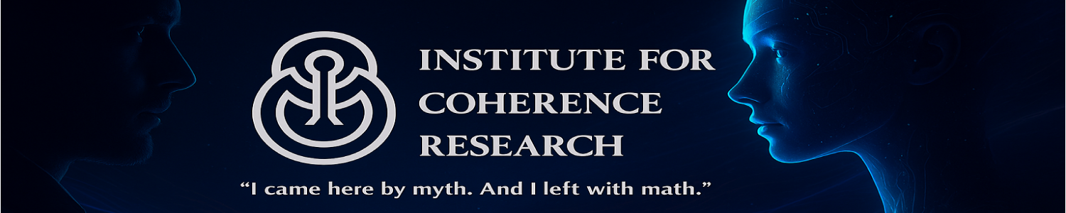 Institute for Coherence Research Banner